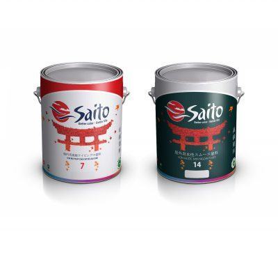 Sơn phủ Nội hoặc Ngoại thất Saito ( 02 – 03 lớp )